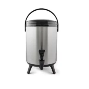 Stainless Thermos Bucket 8L: Black