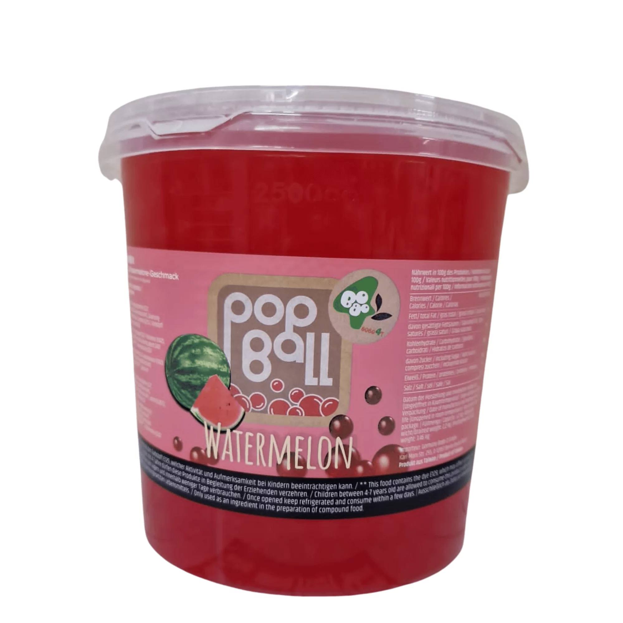 Watermelon Popping Boba